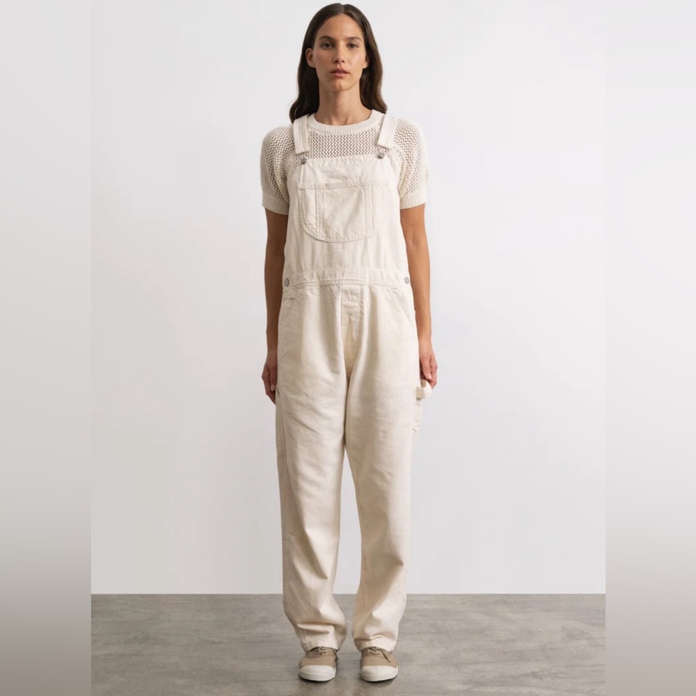 OZMA OF CALIFORNIA STANDARD OVERALLS in Putty, Small
